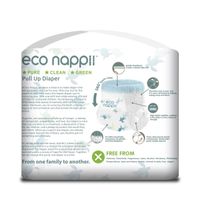 Eco Nappii Organic Pull Up Nappies 7 (16-22kg) - Mega Master Pack